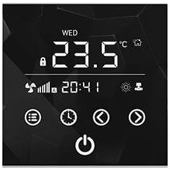 Изображение товара Терморегулятор Varmann Vartronic с сенсорным дисплеем, цвет черный, 703101