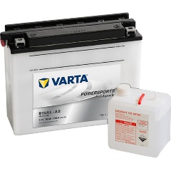 Изображение товара Аккумулятор VARTA 12V 516 016 018 FP, 16 Ач