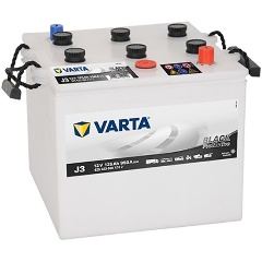 Изображение товара Аккумулятор VARTA J3 Promotive Black 625 023 000 обратная полярность 125 Ач