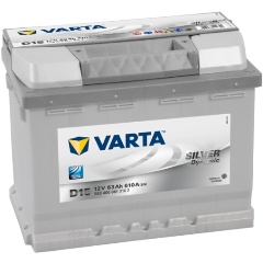 Изображение товара Аккумулятор VARTA D15 Silver Dynamic 563 400 061, 242x175x190, обратная полярность, 63 Ач