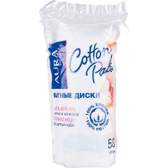 Изображение товара Ватные диски Aura Beauty Cotton Pads, 50 шт