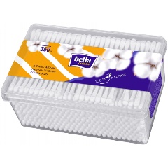 Изображение товара Ватные палочки BELLA Cotton п/э упак, 350 шт