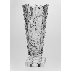 Изображение товара Ваза BOHEMIA JIHLAVA GLACIER 38 см стекло на ножке прозрачная