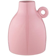 Изображение товара Стильная керамическая ваза BRONCO 14х13х17 см розовая для дома и интерьера