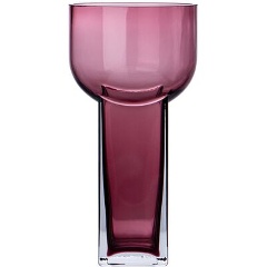 Изображение товара Ваза BRONCO "modern" purple 13х13х26 см.