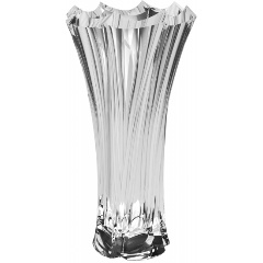 Изображение товара Ваза CRYSTAL BOHEMIA Bromelias 30,5 см прозрачная чешский хрусталь