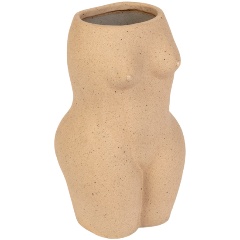 Изображение товара Ваза для цветов Doiy Body White, 18,8 см.