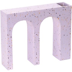 Изображение товара Ваза для цветов Doiy Acquedotto двойная, 22 см., лиловая