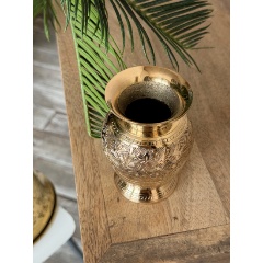 Изображение товара Ваза ETHNIC CHIC "бочка" резная (BE-8935664)