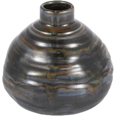 Изображение товара Ваза Gipfel Etna 12х11 см., фарфор, синий (43151)