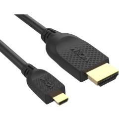 Изображение товара Кабель VCOM HDMI-19M--MicroHDMI-19M ver 2.0 1.8m (CG587-1.8M)