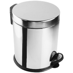 Изображение товара Ведро для мусора FIXSEN HOTEL FX-34024M, хром