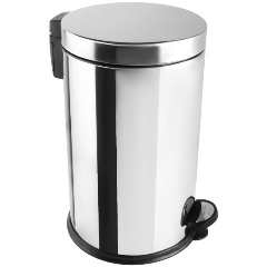 Изображение товара Ведро для мусора FIXSEN HOTEL FX-34024N, хром