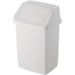 Изображение товара Ведро мусорное Curver CLICK IT с крышкой маятник прочное и удобное 50 л (154792)