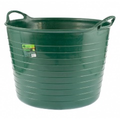 Изображение товара Ведро Сибртех гибкая круглая 40 л, цв. зеленый 67506