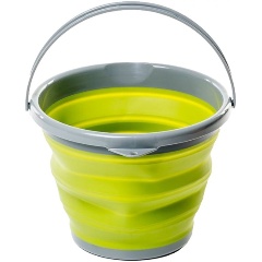 Изображение товара Ведро складное Tramp силиконовое, 10 л, оливковый