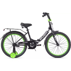 Изображение товара Подростковый велосипед Rush Hour VEGA 20" 200 черный (358 087)