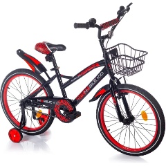 Изображение товара Подростковый велосипед Mobile Kid Slender 20", Black Red
