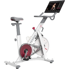Изображение товара Велотренажёр Yesoul BS3-W-21.5 белый с 21.5 дюймовым дисплеем и приложением