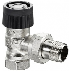 Изображение товара Вентиль Oventrop, серия A, термостатический (под термоголовку), угловой, DN-15, 1/2", 1/2", ВН