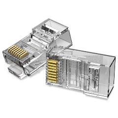 Изображение товара Коннектор Vention RJ45 (8p8c), cat. 6, под витую пару (10шт.)