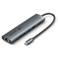 Изображение товара Мультифункциональный хаб Vention USB-C 9 в 1