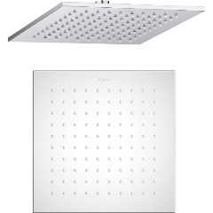 Изображение товара Верхний душ AQUATEK AQ2076CR квадратный 250x250 мм хром нержавеющая сталь