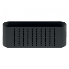 Изображение товара Верхний душ NOBILI AD139/122BM 24 см, матовый черный