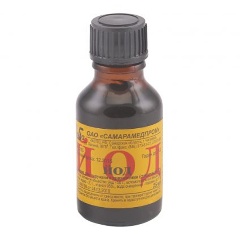 Изображение товара Лекарственное средство ВЕРОФАРМ Йод р-р спиртовой 5% 25мл