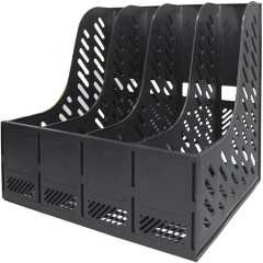 Изображение товара Вертикальный накопитель Attache 4отделения сборный черный