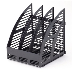 Изображение товара Вертикальный накопитель Attache сборный 3 отделения 240мм черный