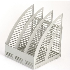 Изображение товара Вертикальный накопитель Attache сборный 3 отделения 240мм серый