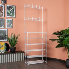 Изображение товара Вешалка для одежды Helex Home напольная, W-10, белая