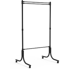 Изображение товара Вешалка гардеробная Nika черный 910х765х1635мм, ВГ90/Ч
