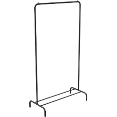 Изображение товара Гардеробная вешалка Ника черный напольная вместимость до 25 плечиков