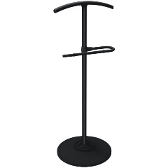 Изображение товара Вешалка костюмная напольная Nika ВКН1/Ч матовый черный
