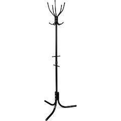 Изображение товара Вешалка напольная Nika Haushalt черный 600х600х1800мм, НВК/B