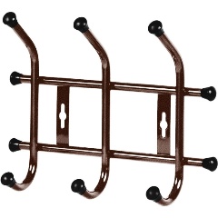 Изображение товара Настенная вешалка Nika медный антик с 3 крючками