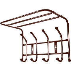 Изображение товара Вешалка настенная Nika медный антик 405х265х245мм, ВП4/А