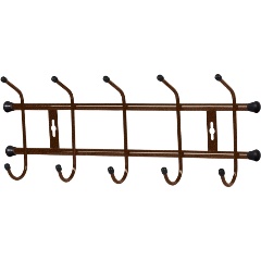 Изображение товара Вешалка настенная Nika медный антик 485х180х67мм, ВН5/А