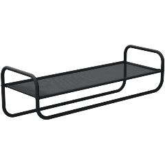 Изображение товара Вешалка настенная Nika с полкой ВПС1 ВПС1/Ч черный