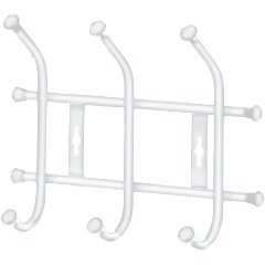 Изображение товара Вешалка настенная NIKA (ВНТ3/МБ матовый белый)