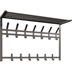 Изображение товара Вешалка с полкой ЗМИ «Торонто 32» графит ВСПТ32 Гр