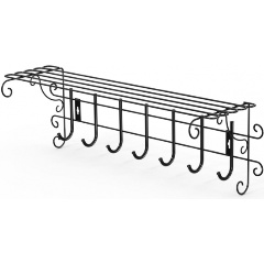 Изображение товара Вешалка настенная Sheffilton Грация 790, черная