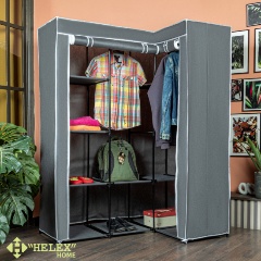 Изображение товара Вешалка-шкаф Helex напольная, серый (W-34 Helex)