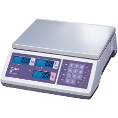Изображение товара Весы торговые CAS ER-JR-15CB настольные с дисплеем и аккумулятором