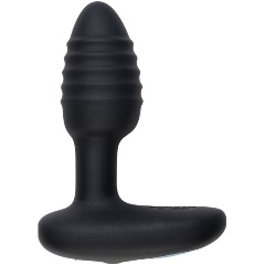 Изображение товара Вибратор Черный интерактивный OhMiBod Lumen for Kiiroo с подсветкой - 10,2 см., черн