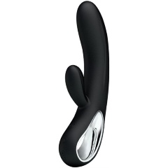 Изображение товара Вибратор PRETTY LOVE Elmer, 12 видов вибрации, перезаряжающийся, черный, 35x200 мм