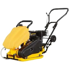 Изображение товара Виброплита Huter VP-90W мощная 6.5 л.с. ширина 580 мм для уплотнения грунта и асфальта