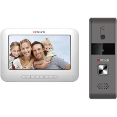Изображение товара Видеодомофон Hikvision HiWatch DS-D100K с дисплеем 7 и поддержкой 2 панелей